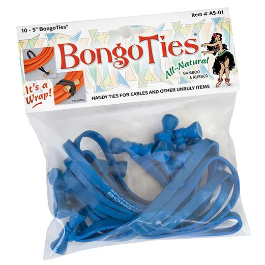 Bongo Ties (Multiple Colors) (Pack of 10)