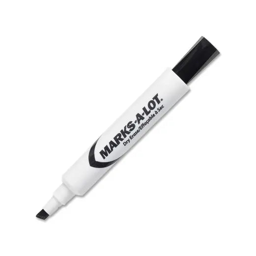 MarksALot Dry Erase Marker - Black